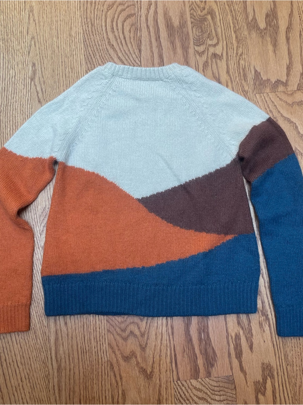 Colorblock Knit Sweater